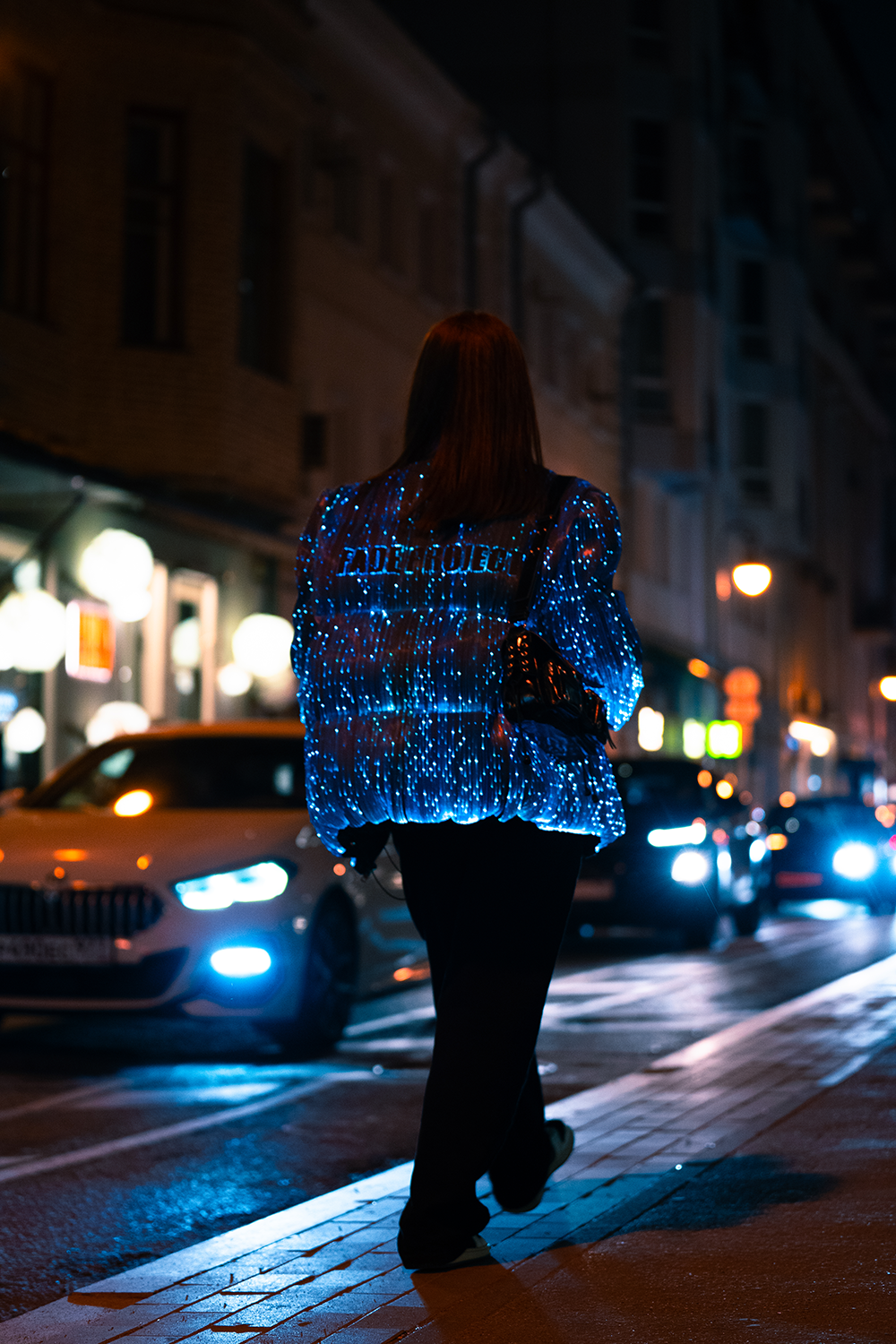 LED Light-Up Puffer Jacket - 4